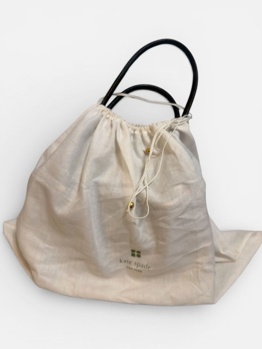 VTG Kate Spade Wellesly Quinn Tote Black Boarskin Textured Leather Shoulder Bag - Picture 9 of 9